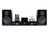 Audio-Technica LP60X Turntable + Fatman iTube Carbon MK2 Valve Amplifier Dock + Speakers Black