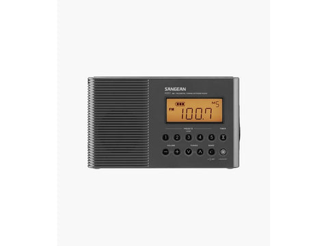 H-201DG FM / AM Tuning Waterproof Radio Dark Grey