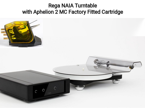 NAIA Turntable with Aphelion 2 MC Factory Fitted Cartridge