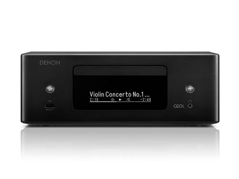 RCD-N12B Compact CD Player HiFi Network Receiver Black