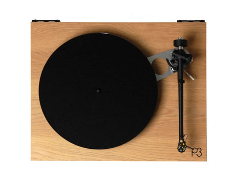 Planar 3 Turntable Light Oak Finish with Factory Fitted Exact Cartridge