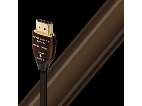 Root Beer 18Gbps Optical 4K-8K HDMI Cable