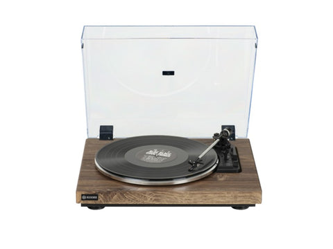 F300 Advanced Fully Automatic Sub-chassis Turntable Oak Finish with Audio Technica AT-91 Cartridge & Dustcover