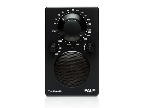 PAL BT Portable AM/FM Radio with Bluetooth Black