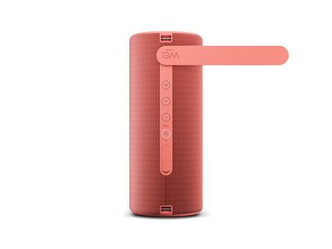 We. HEAR 1 Portable Bluetooth Speaker Coral Red