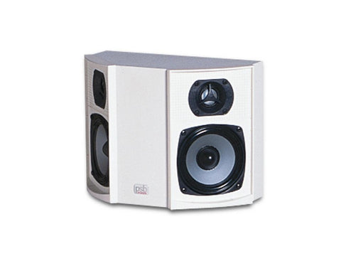 Alpha S Dipolar Surround Speaker Pair White