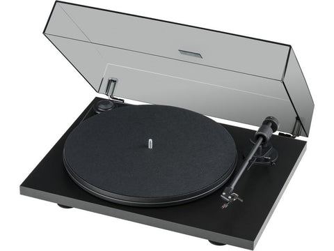 Primary E Turntable Black with OM Cartridge & Phono Box E BT