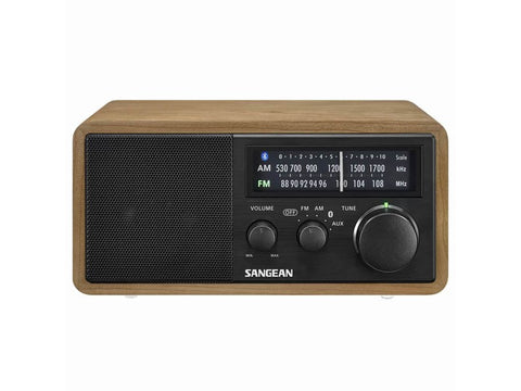 WR-11BT+ AM/FM Tabletop Wooden Cabinet Radio