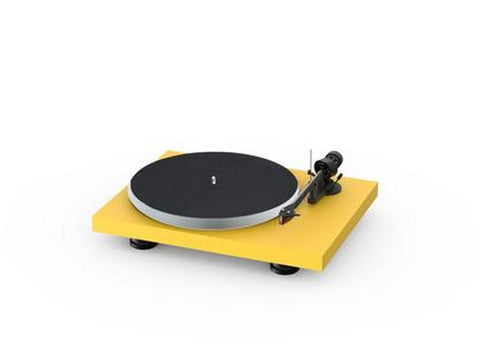 Debut Carbon Evo Acryl Turntable Yellow with Ortofon 2M Red Cartridge