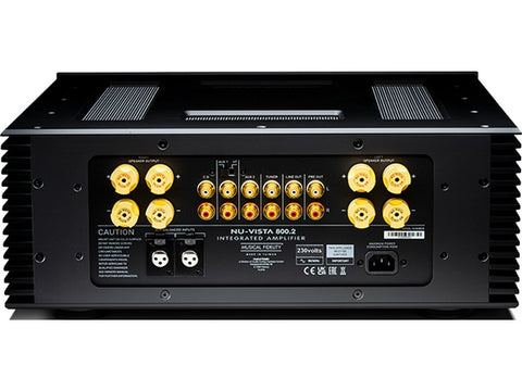Nu-Vista 800.2 Integrated Amplifier Black