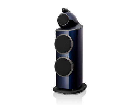 801 D4 Signature Floorstanding Speaker Pair Midnight Blue Metallic