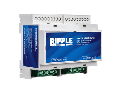 DRM750 DIN Rail Mount Ripple Filter 10Amp 230V/240V