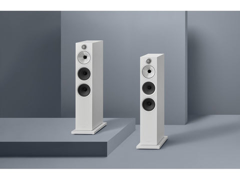 603 S3 3-way Floorstanding Speaker Pair White