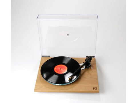 Planar 3 Turntable Light Oak Finish with Factory Fitted Exact Cartridge