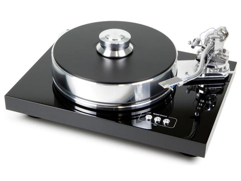 Signature 10 High-end Fully Manual Turntable High Gloss Black with Cadenza Black
