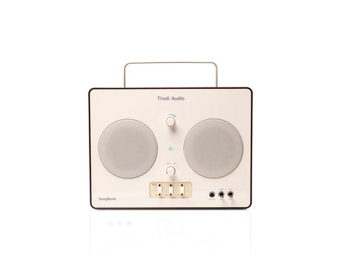 SongBook Premium Bluetooth Sound System Cream/Brown