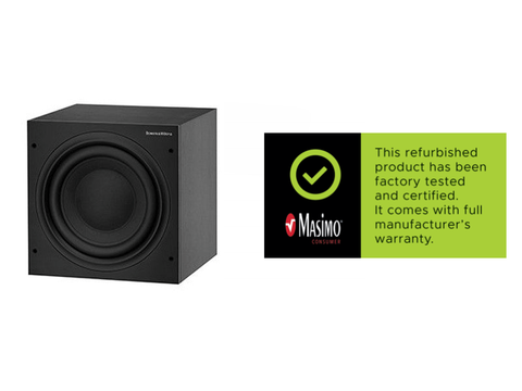 ASW608 Active Subwoofer Matte Black - New 600 Series - Factory Refurbished