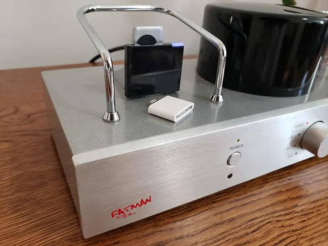 Fatman iTube Red-i Amplifier Dock + Speaker Pair