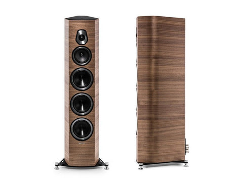 Sonetto VIII 3-way Floorstanding Loudspeaker Pair Wood - Display Demo Stock