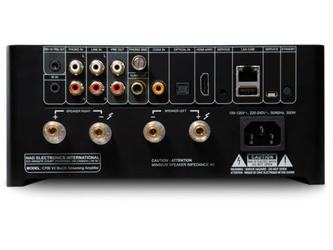 C 700 V2 BluOS Streaming Amplifier