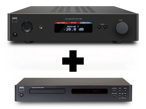 C 368 Hybrid Digital DAC Amplifier + C 538 CD Player Pack