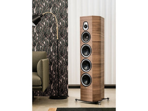 Sonetto VIII 3-way Floorstanding Loudspeaker Pair Wood - Display Demo Stock