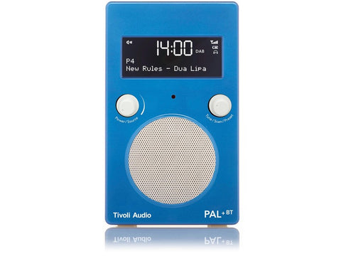 PAL+ BT Gen2 DAB/DAB+/FM Portable Radio with Bluetooth Blue/White