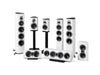 Sonetto V 3-way Floorstanding Vented Loudspeaker Pair White