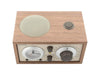 Model Three BT Clock Radio with USB Beige Walnut *** ETA JANUARY***