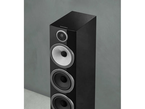 704 S3 Floor Standing Speaker Pair Gloss Black