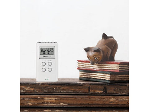 DT-120 FM–Stereo / AM / PLL Tuning Pocket Radio White