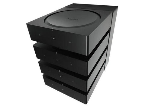 Wall Mount Desk Dock for 4 x SONOS AMPS Black