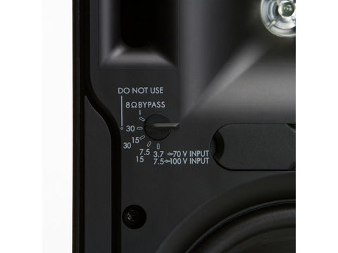 CP-6T Indoor/Outdoor Distributed Audio System Speaker Pair Black