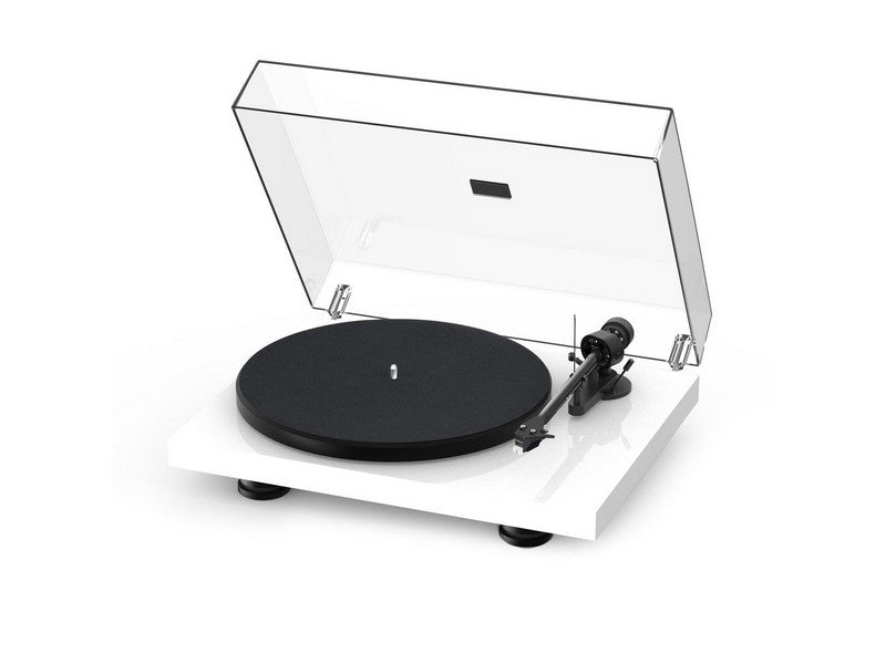 Debut Carbon Evo Turntable High Gloss White with Ortofon 2M Red Cartridge