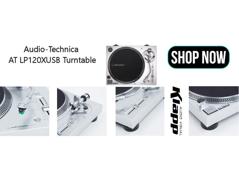 Audio-Technica LP120-USB (Silver) Manual direct-drive professional