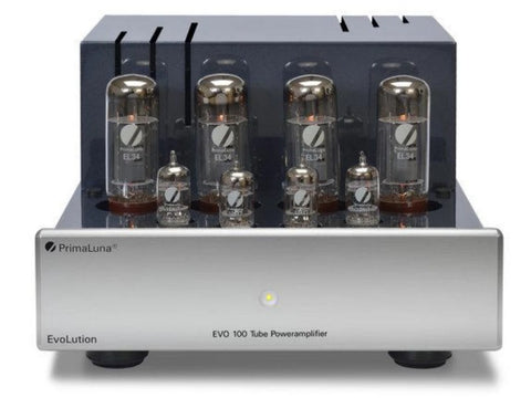 EVO 100 Tube Power Amplifier (EL34) Silver