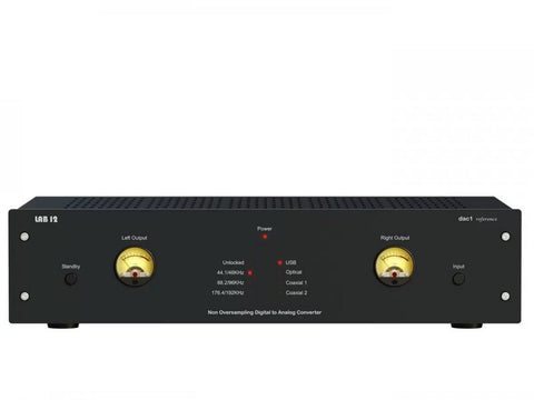 DAC1 Reference Non Oversampling DAC with Tube Output Stage Black