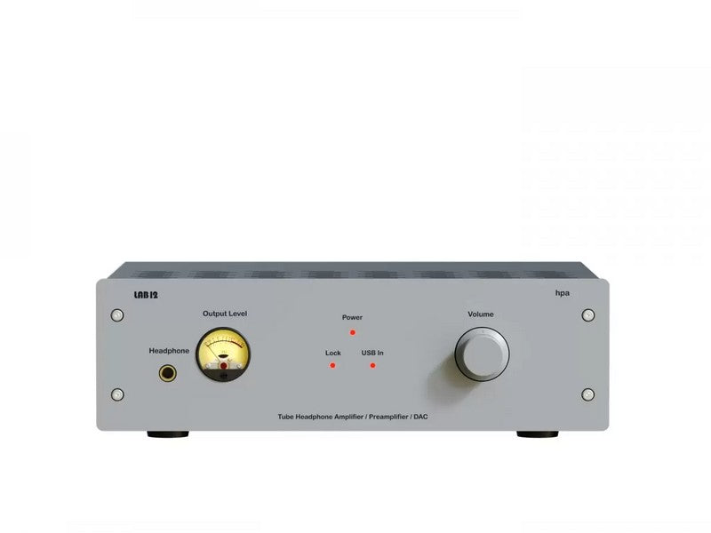HPA OTL Tube Headphone Amplifier / Preamplifier with USB DAC Silver