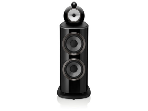 801 D4 Floorstanding Speaker Pair Gloss Black