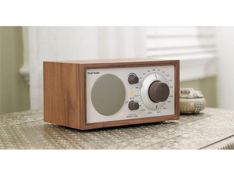 Model One Classic AM/FM Table Radio Walnut Beige