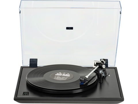 M500 Audiophile Manual Sub-chassis Turntable Black Plate with Ortofon 2M Blue Cartridge & Dustcover ***Display Model***