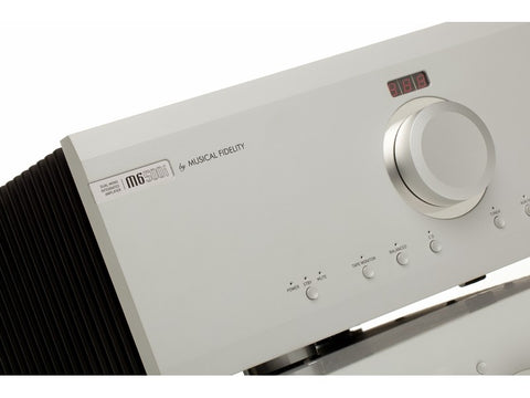 M6500i : 500W Dual Mono Integrated Amplifier Silver
