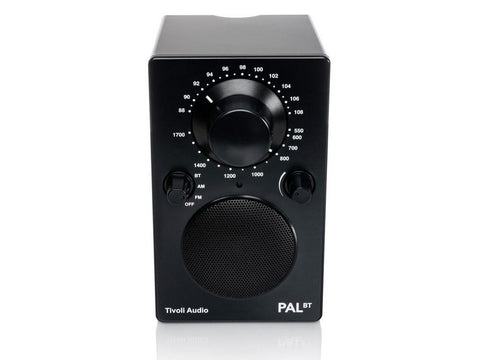 PAL BT Portable AM/FM Radio with Bluetooth Black