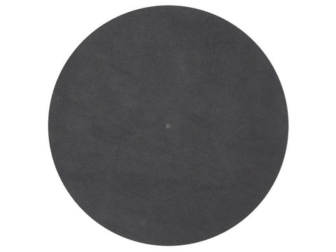 Leather It Leather mat for Turntables BLACK