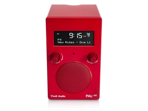 PAL+ BT DAB/DAB+/FM Portable Radio with Bluetooth Red