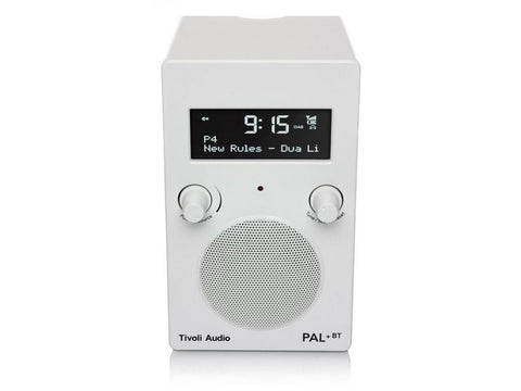 PAL+ BT DAB/DAB+/FM Portable Radio with Bluetooth White