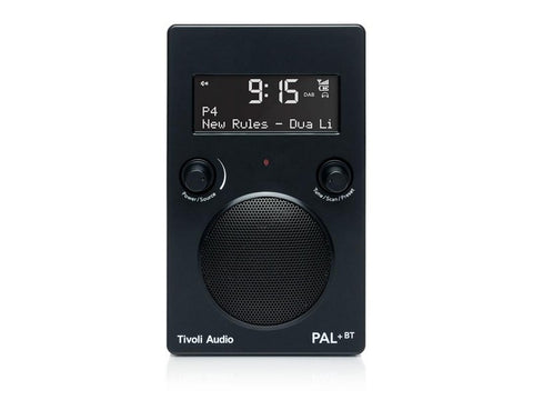 PAL+ BT DAB/DAB+/FM Portable Radio with Bluetooth Black