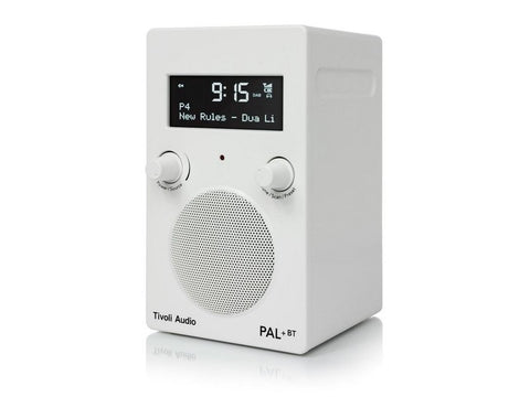 PAL+ BT DAB/DAB+/FM Portable Radio with Bluetooth White