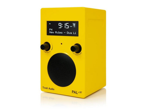PAL+ BT DAB/DAB+/FM Portable Radio with Bluetooth Yellow/Black