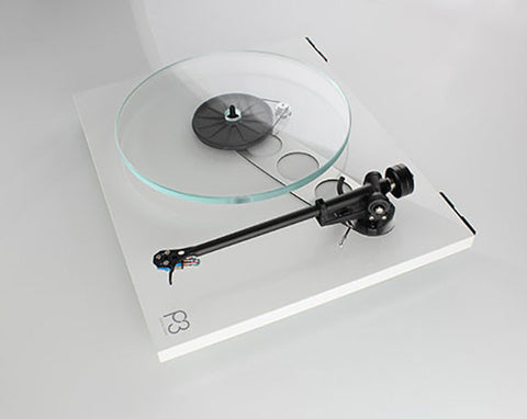 Planar 3 Turntable Gloss White with Factory Fitted Exact Cartridge